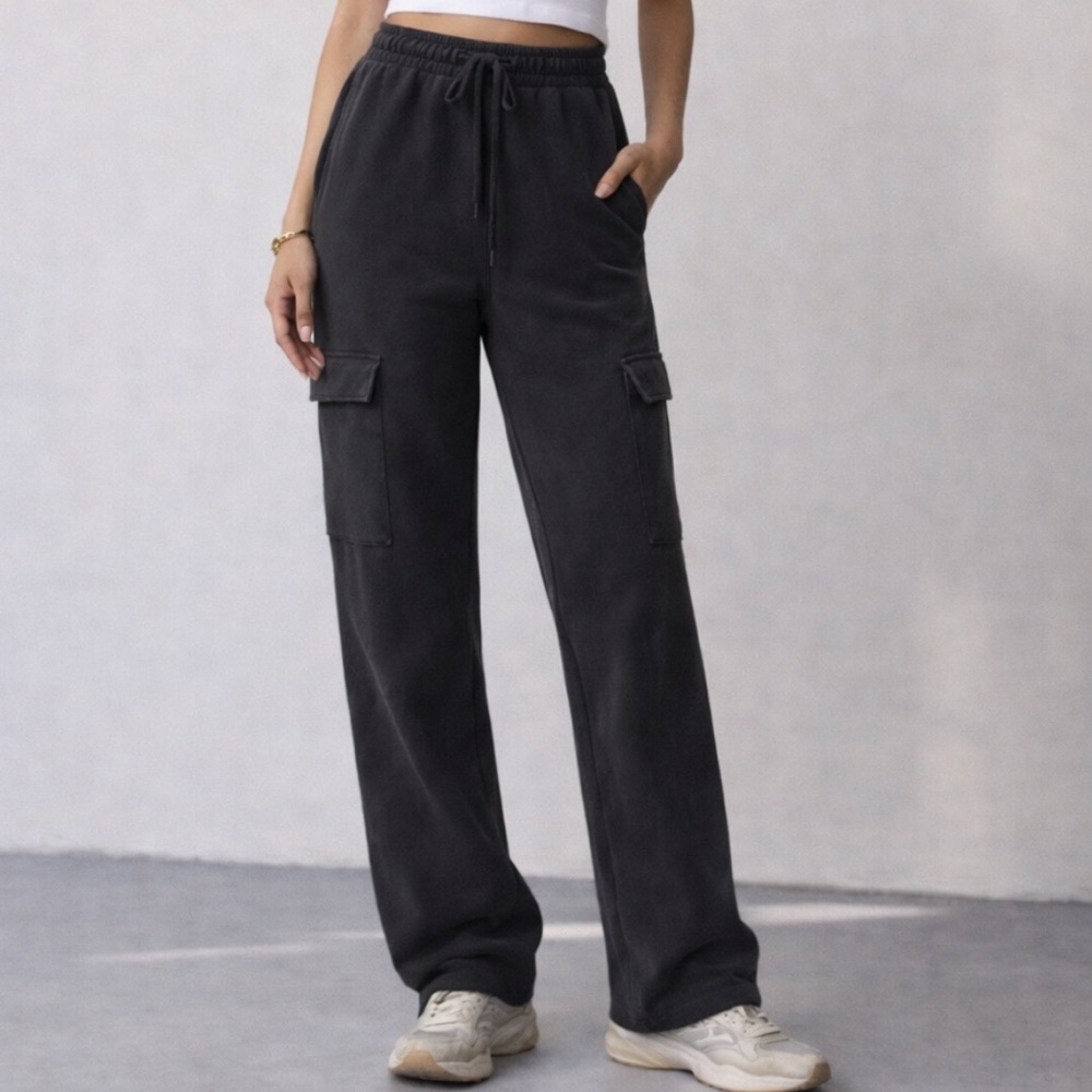 Forever 21 Cargo Jogger Sweatpants